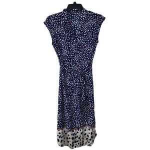 JESSICA ROSE Womens  SIZE 10 Button Down Collar Sleeveless Dress
